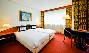 Slaapkamer in Fletcher Hotel-Restaurant Beekbergen-Apeldoorn